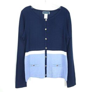 KAREN SCOTT Cardigan NWOT Size L